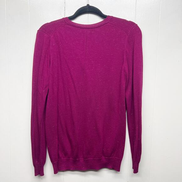 Nicole Miller Sparkle Metallic Button Front Women's Long Sleeve Cardigan Small - Picture 6 of 12